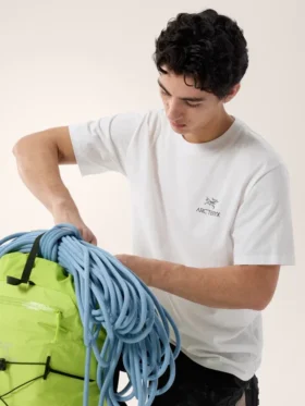 Kragg SL Cotton Bird Word Shirt SS Męska